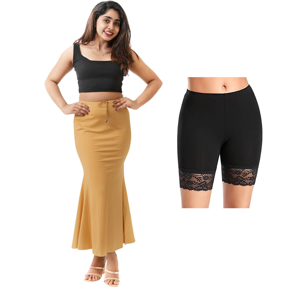 Saree Shapewear for Women + FREE Lace Shorts