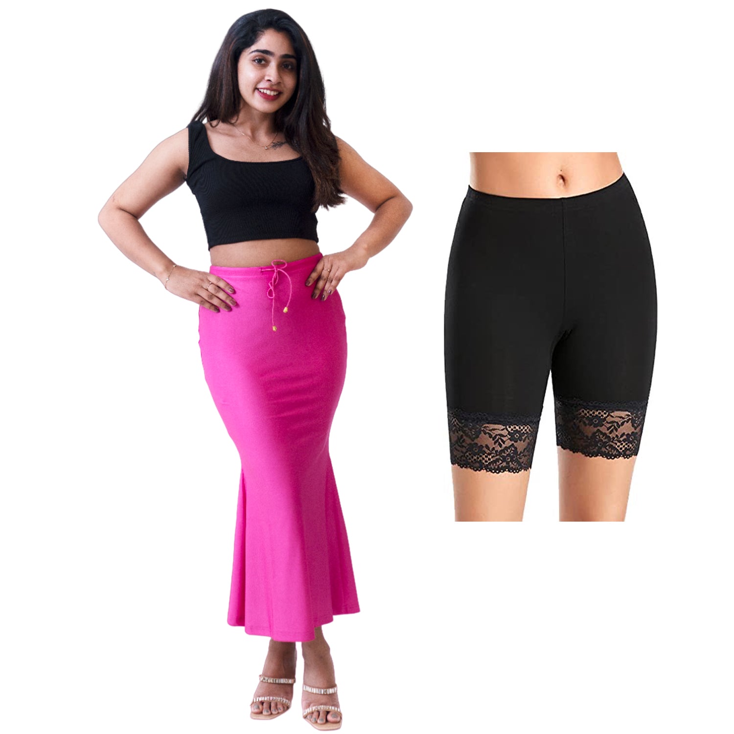 Saree Shapewear for Women + FREE Lace Shorts
