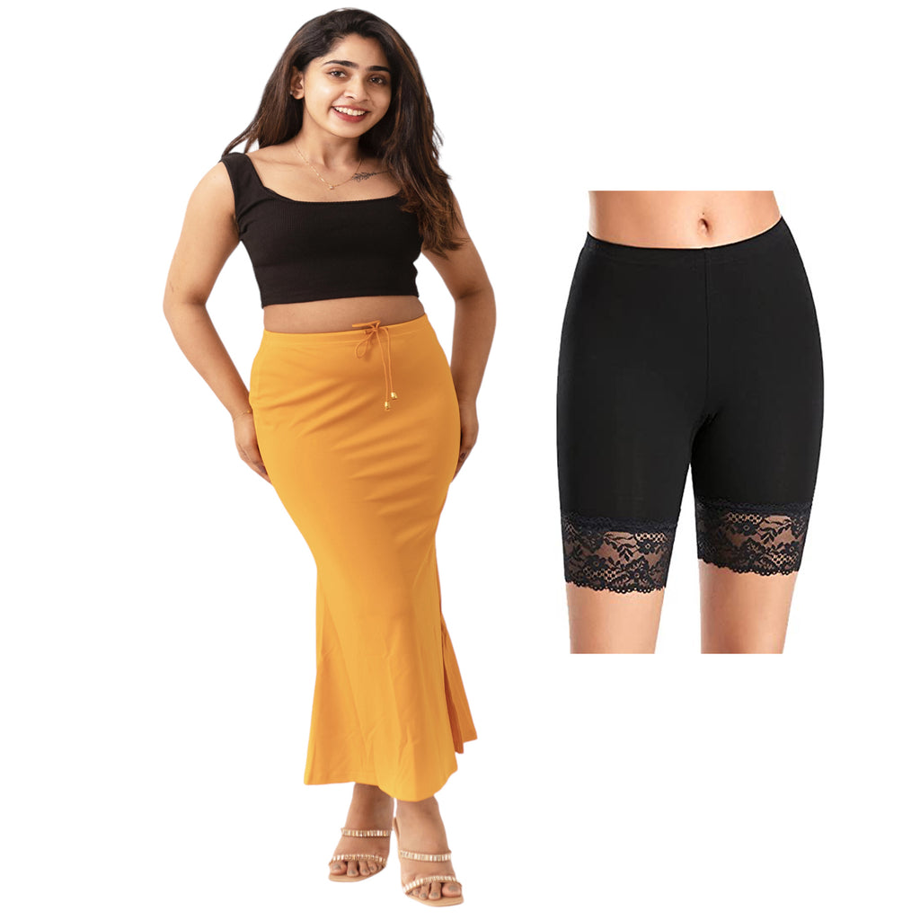 Saree Shapewear for Women + FREE Lace Shorts