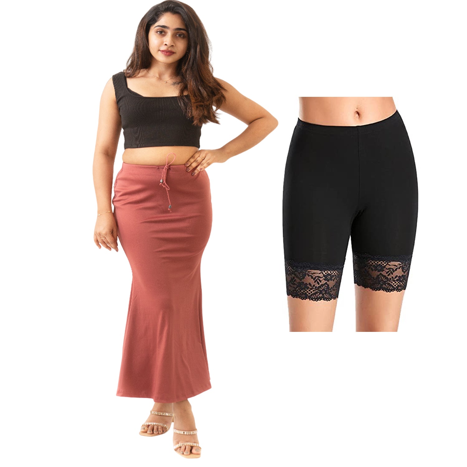Saree Shapewear for Women + FREE Lace Shorts