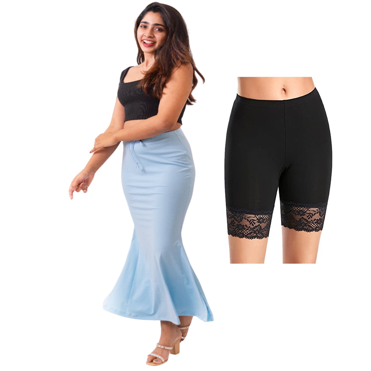 Saree Shapewear for Women + FREE Lace Shorts
