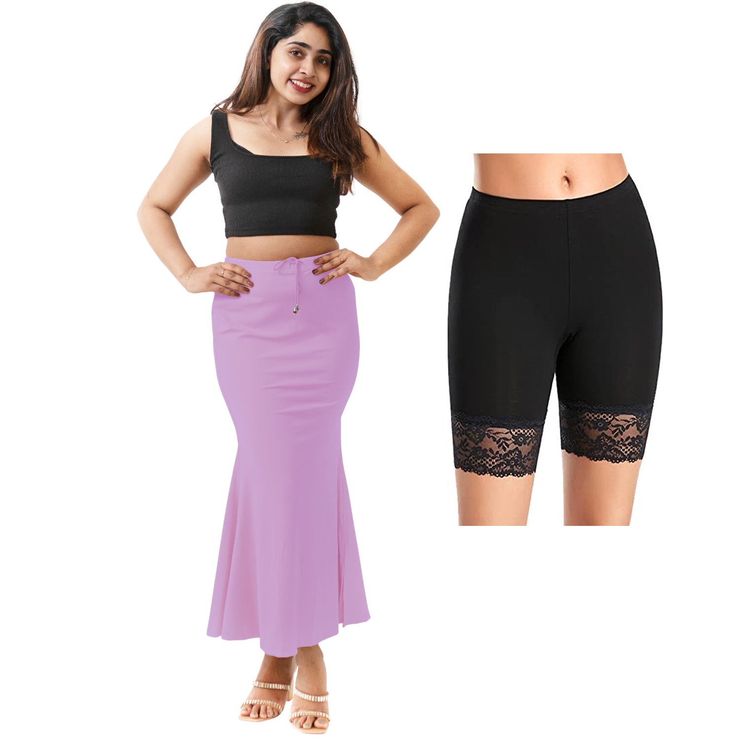 Saree Shapewear for Women + FREE Lace Shorts